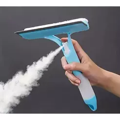 Kit 2,4 Limpa Vidro Rodo Spray 3 Em 1 Multiuso MOP Limpador