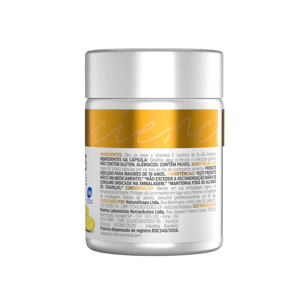 Ômega 3 Tg Ultra Concentrado 60 Caps Bodyaction Com Vitamina E — imagem 2 de 2