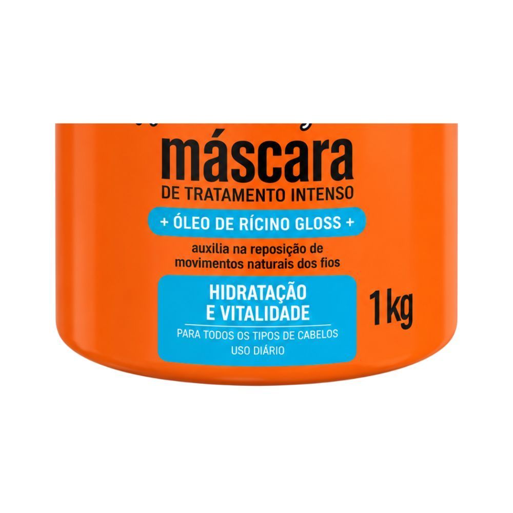 Máscara S.O.S Hidratação Óleo de Rícino Salon Line 1kg · foto 2