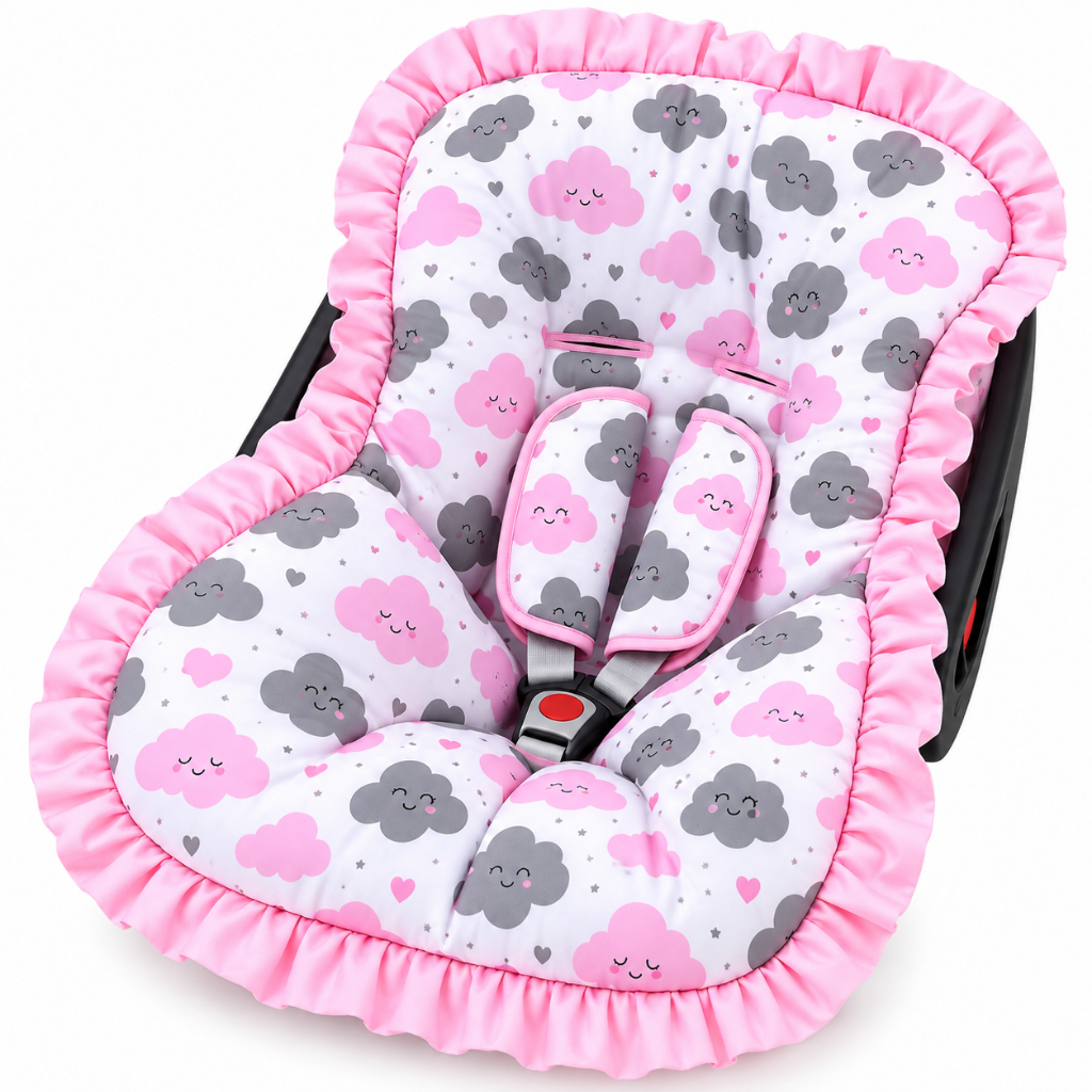 Capa para Bebê Conforto Removível para Bebê conforto + apoio de cinto