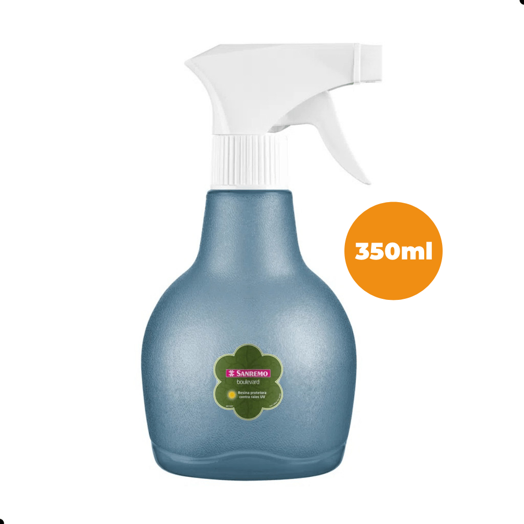 Kit 10 Pulverizador Borrifador Spray 350ml e 580ml Azul Sanremo — imagem 2 de 2