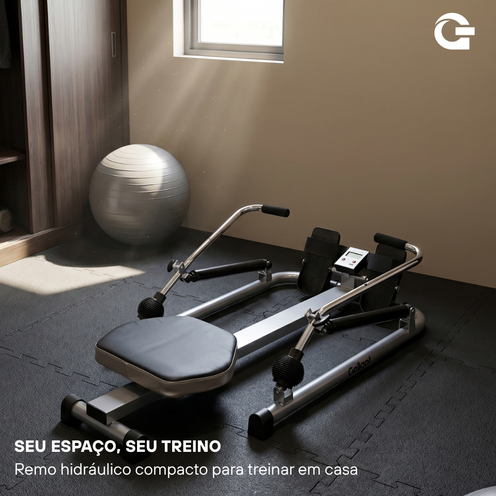 Aparelho Remador Seco Hidráulico Gallant Elite (GRs02HHdA-Cz) · foto 2
