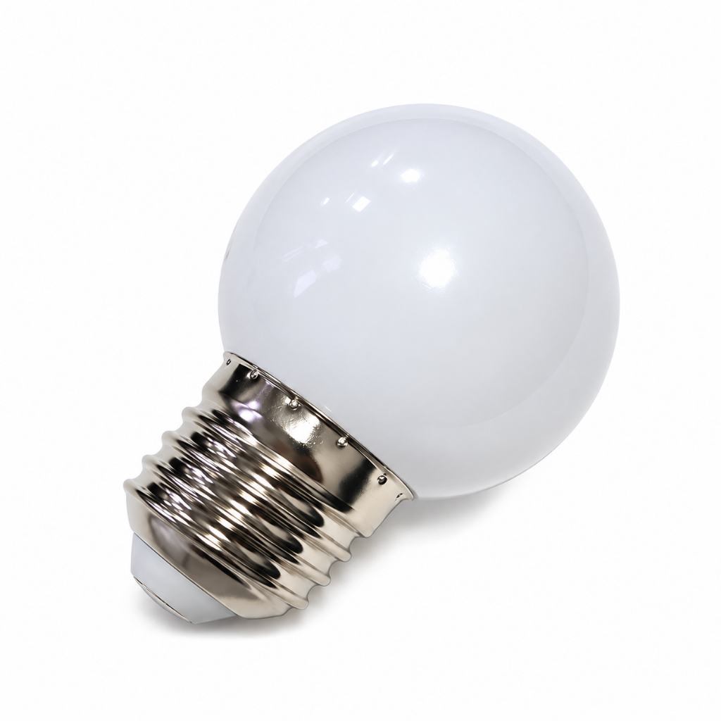 Lâmpada Bolinha Mini Bulbo Led 1w 3w E27 Decoração E Iluminação — imagem 2 de 2