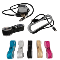 Cabo Carregador 1,5 M Micro Usb V8 Reforçado Transfere Dados, Celular Tablet Smartphone