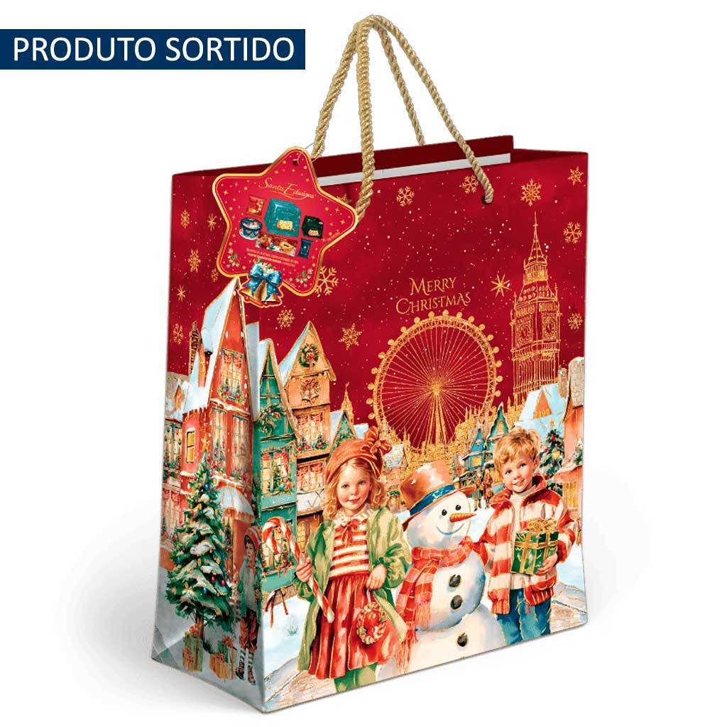 Kit Natalino Sacola Glitter 6 Itens Sortida 1,03kg Unidade - Santa Edwiges — imagem 2 de 2