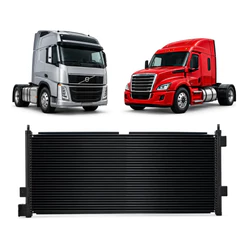 Condensador Ar Volvo Fh 1998 Até 2014 Novo Fluxo