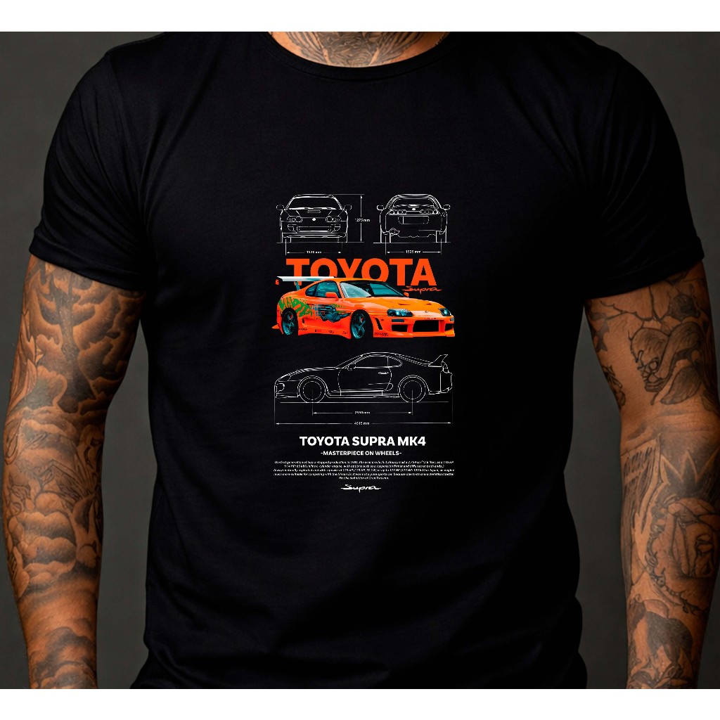 Camiseta Camisa Blusa Carro Toyota Lançamento Premium 100% Algodão Maculino e Feminino