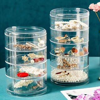 Organizador de Joias Pulseiras e Bijuterias com 5 Gavetas - Ideal para Anéis, Brincos.