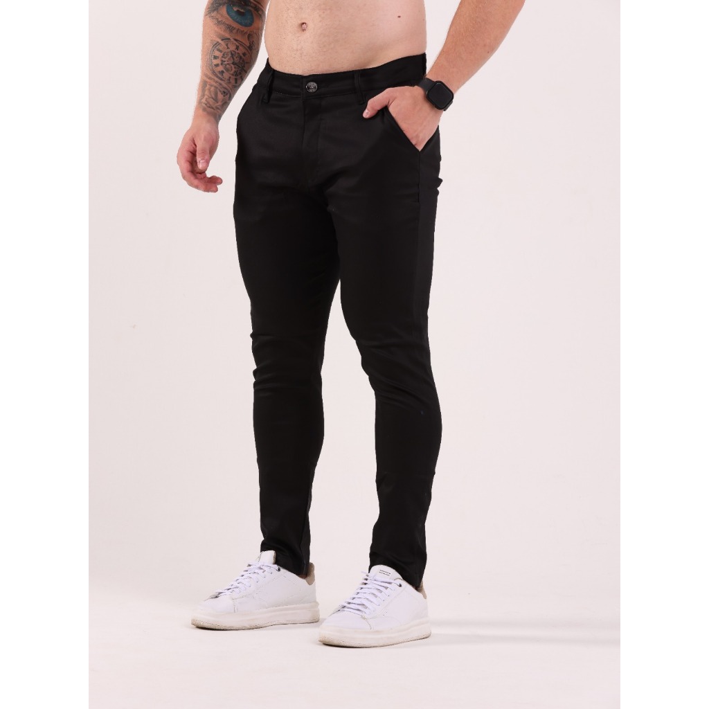 Calça alfaiataria tecnológica em Oferta na Shopee