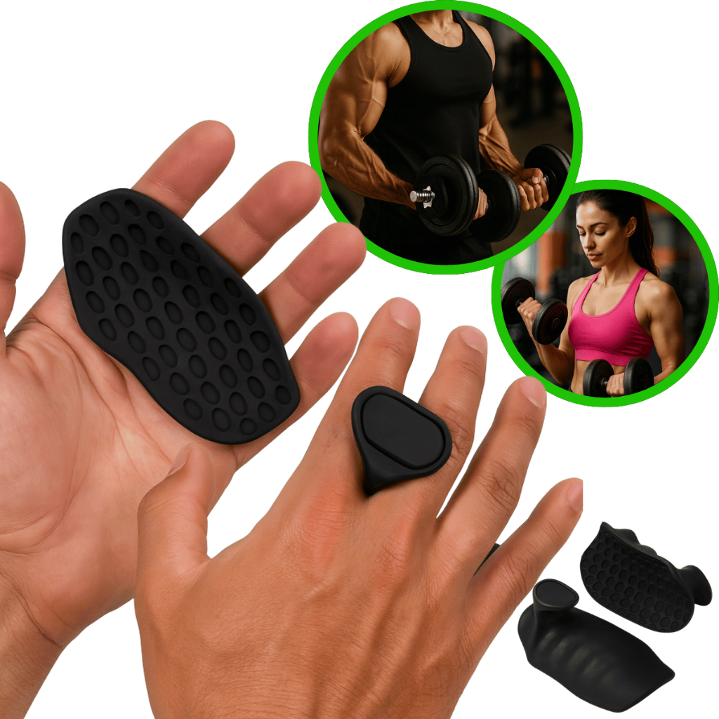 Luva de Academia Para levantamento de Peso Grip Mãos Protetor de Pegada Treino Cross Fit Musculação