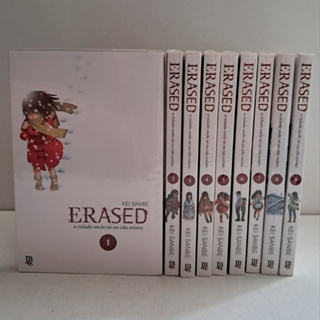 Mangá Erased - A Cidade onde só eu não existo - Boku dake ga Inai Machi - Volumes 1 ao 9 - Completo em Oferta na Shopee