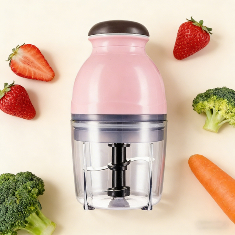 Processador Elétrico 600ml 110v - Cortador Triturador Legumes Frutas Verde Cozinha em Oferta na Shopee