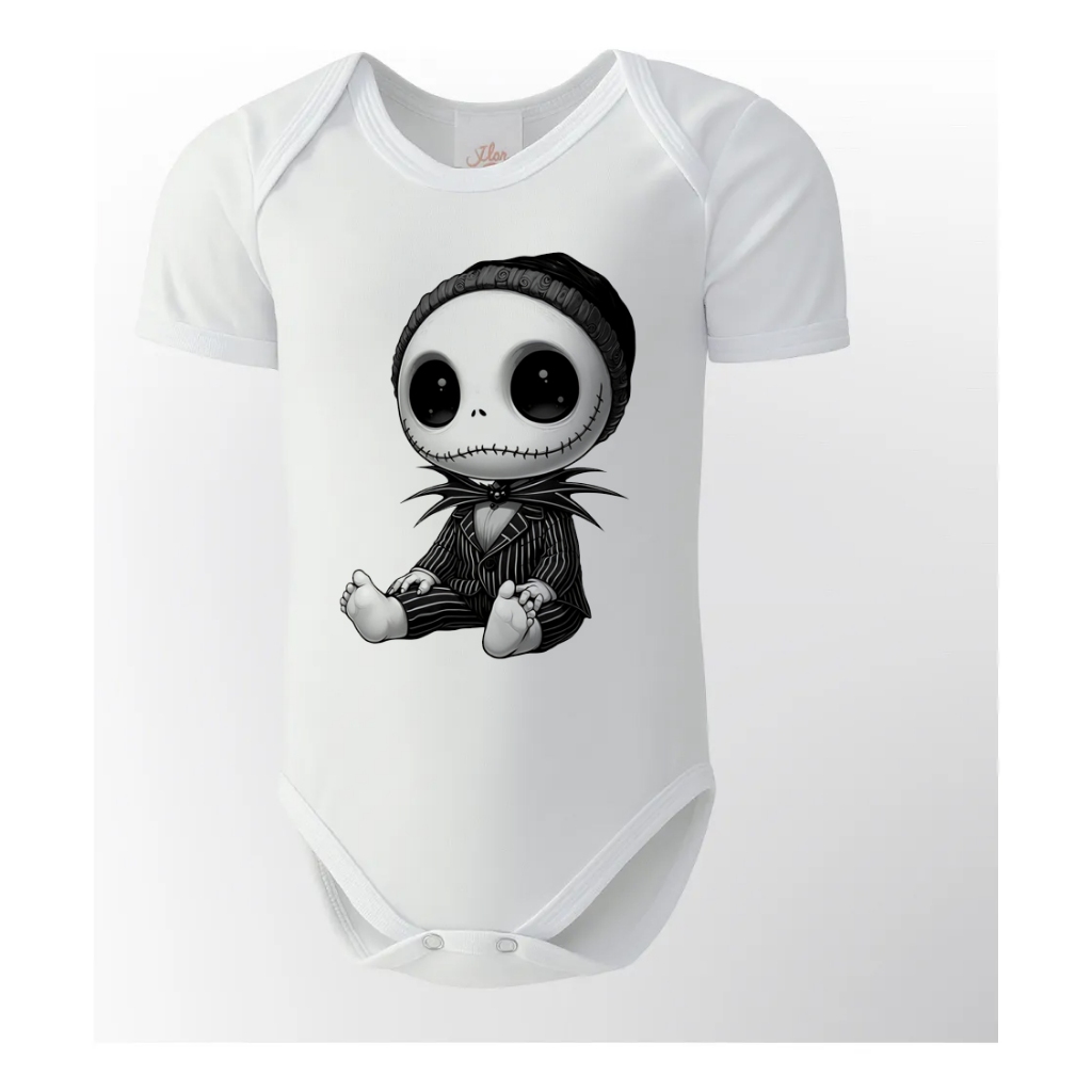 Body Bebê Chibi Jack Skellington Estranho Mundo de Jack