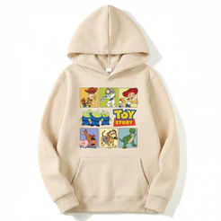 Moletom canguru Infantil e Adulto Toy Story Moletom com capuz Toy Story Personagens Desenho Filme Disney