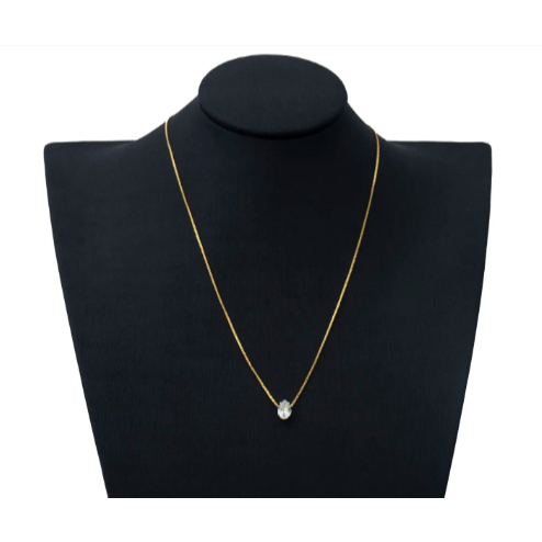 Colar Gargantilhas Femininas Folheadas a Ouro 18K