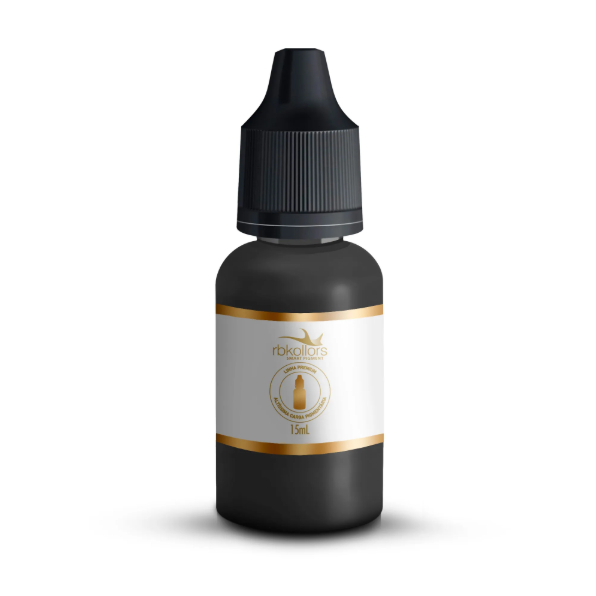 Pigmento Ultra Black Preto Puro 15ml Premium | RBKollors