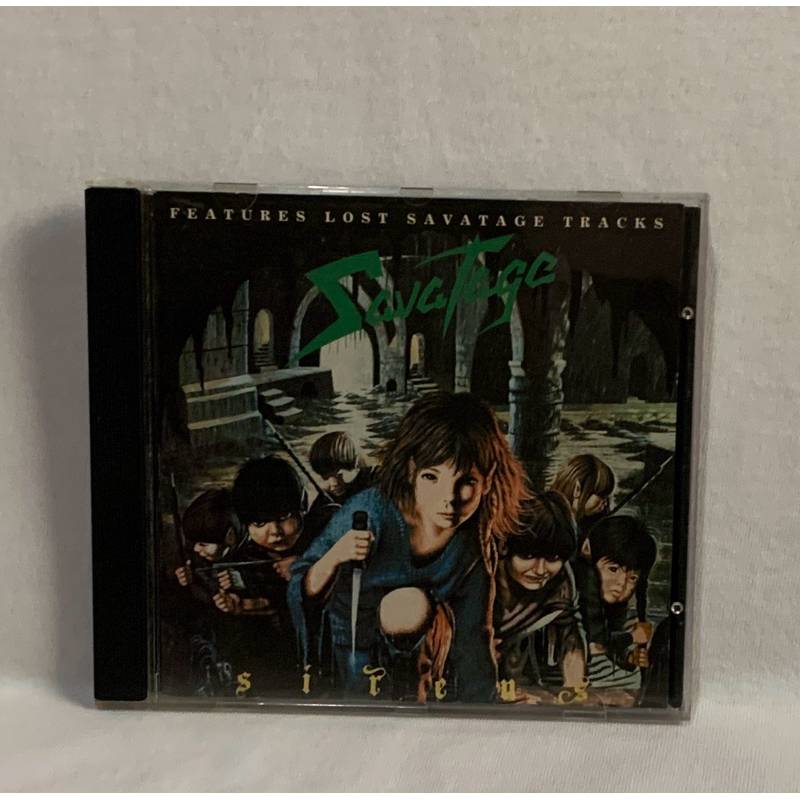 cd SAVATAGE - sirens 1995   / IMPORTADO USA