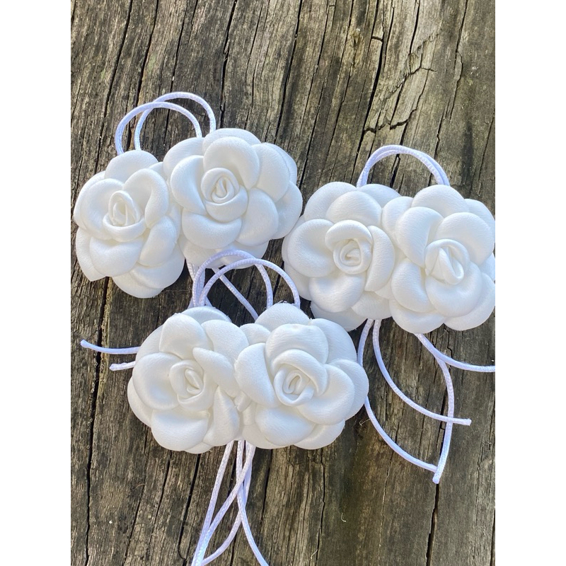 Flor de cabelo para penteado de prenda gaúcha