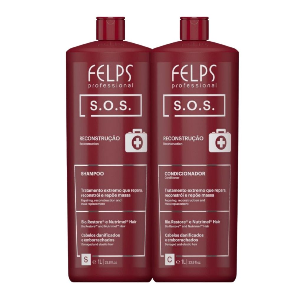 Felps Professional S.O.S Shampoo + Condicionador (2 x 1000ml)
