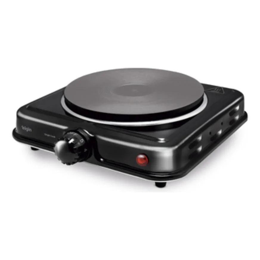 Fogão Portátil Elgin Single Cook 42fog 1 Boca Preto