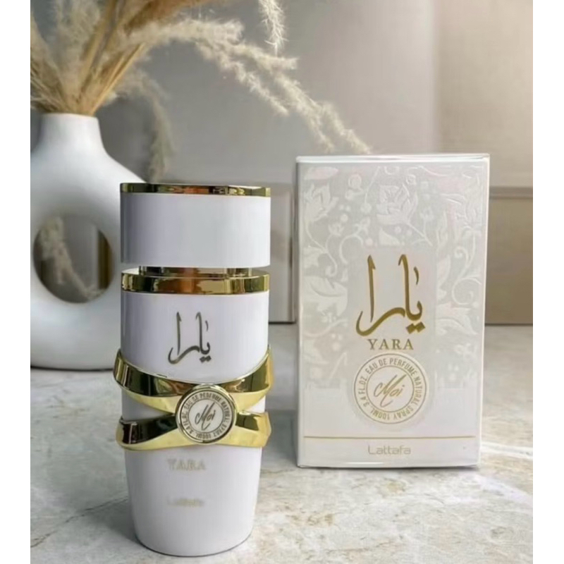 Yara Moi Lattafa 100ml Perfume Árabe Feminino Original Importado Doce Cremoso Alta Fixação
