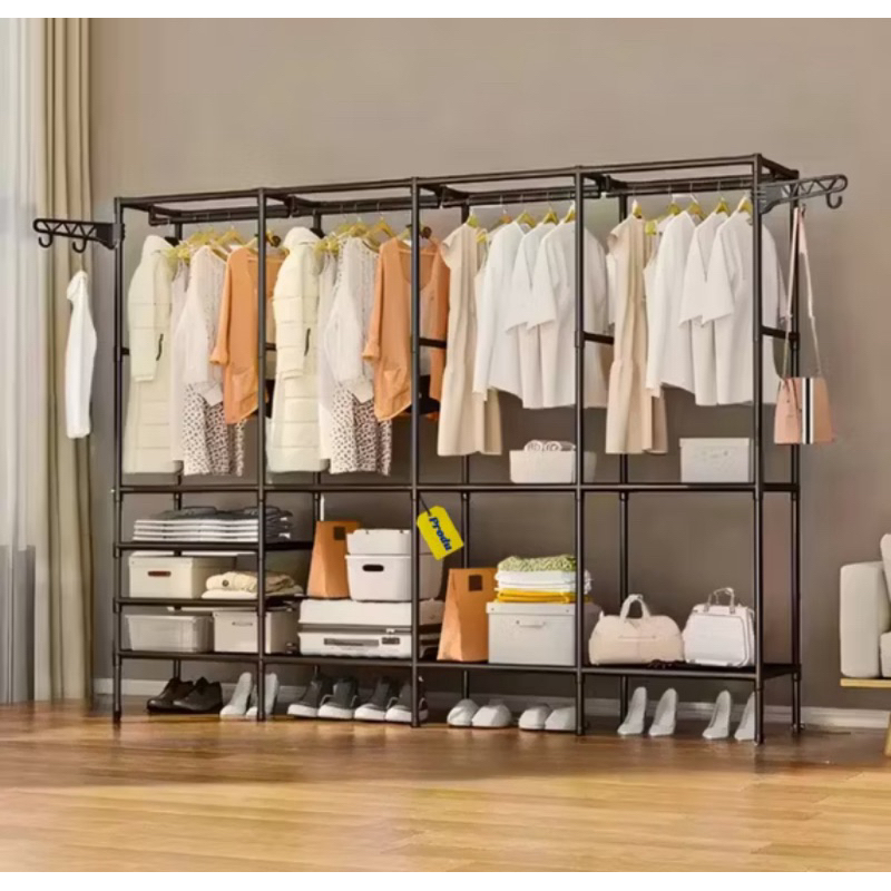 Guarda Roupa Dobrável Organizador De Roupa Armário Grande Closet