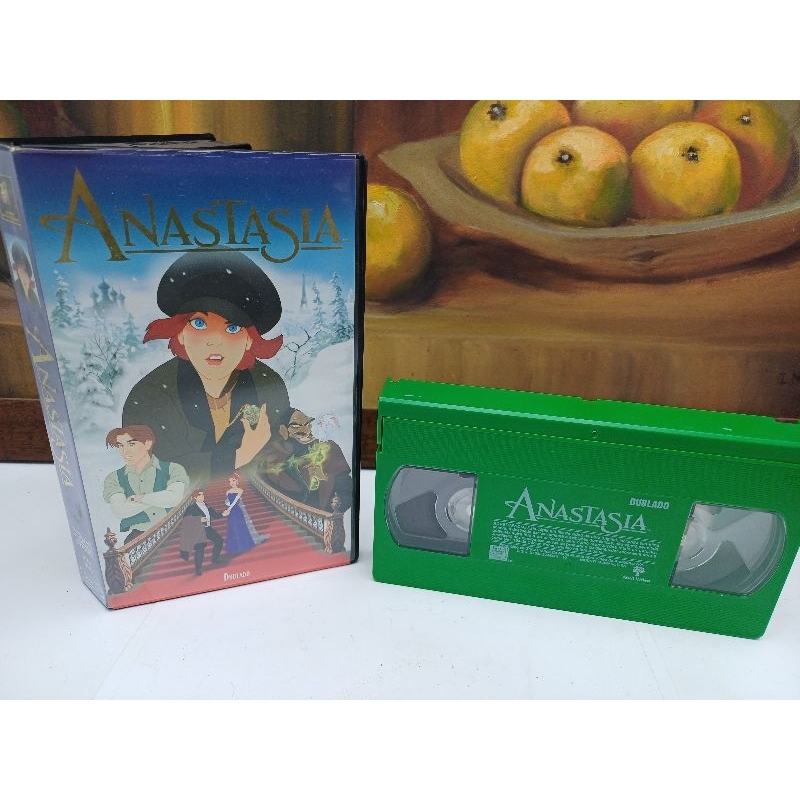 Fita VHS Filme ANASTASIA Dublado ( usado)