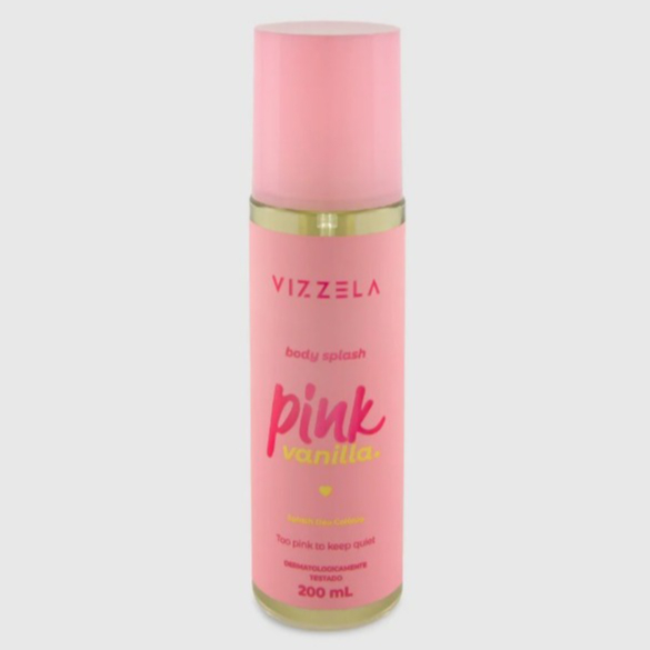 Vizzela Body Splash Deo Colônia Pink Vanilla
