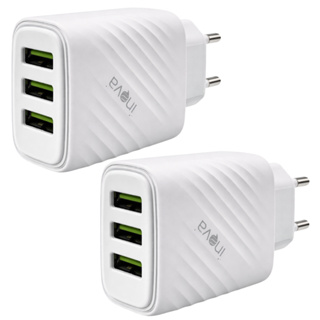 2 Carregadores Celular 3 Entradas Fonte USB Rápido 5.1A Original Inova em Oferta na Shopee