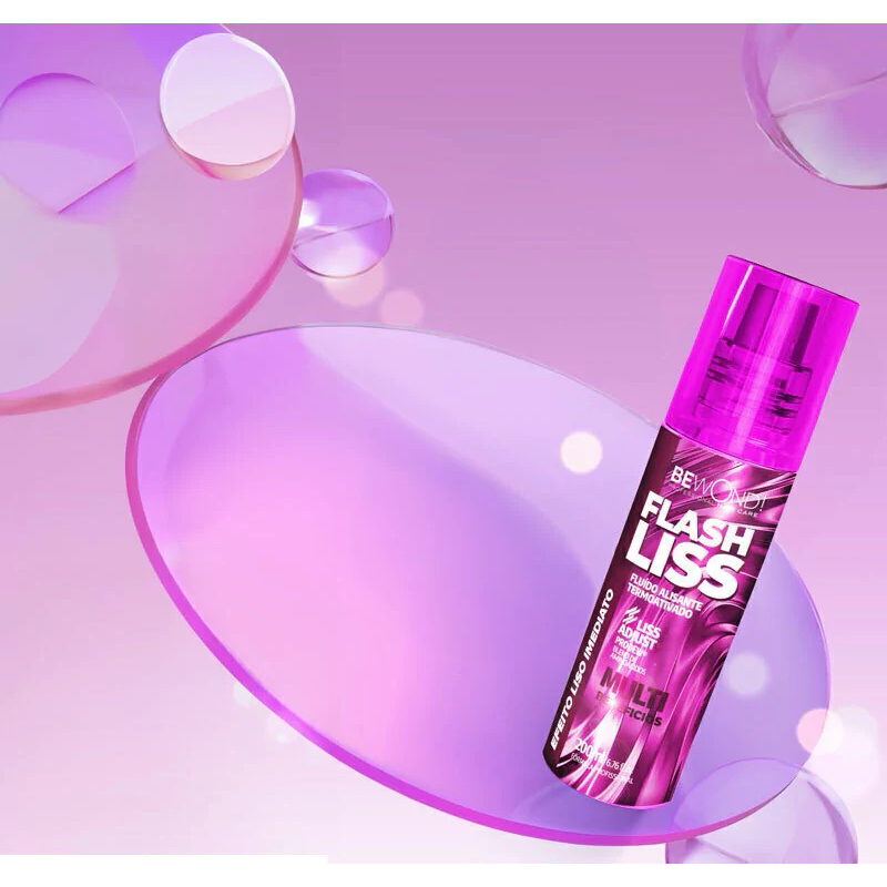BewOnd Flash Liss - Spray Termoativado Antifrizz Multibeneficios 200ML