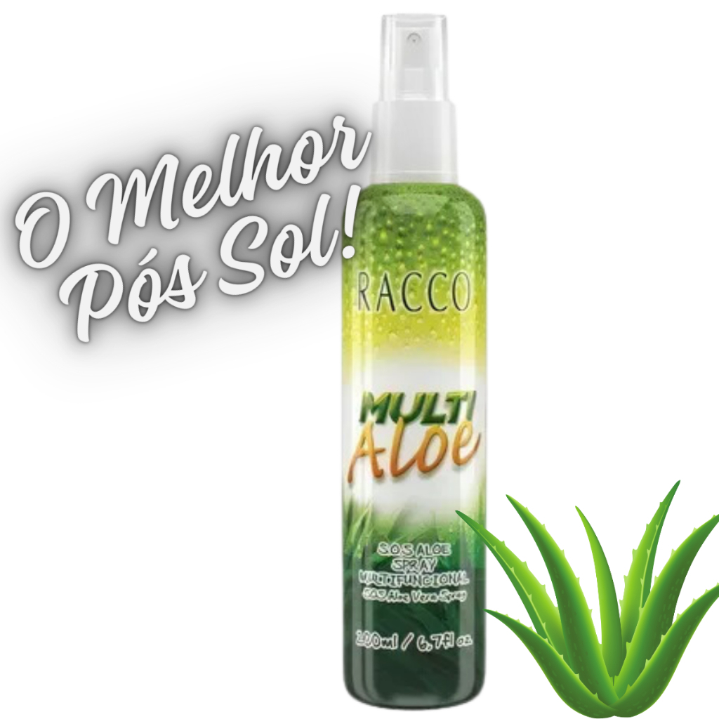 S.O.S Aloe Spray Multifuncional Multi Aloe Racco, 200ml