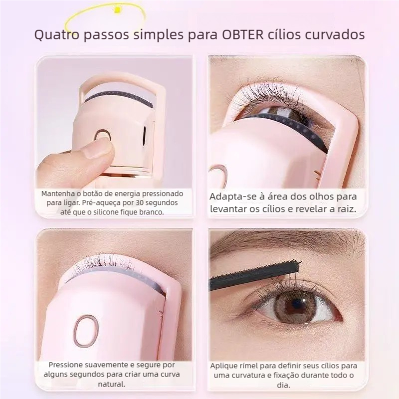 Curvador de Cílios Térmico Profissional Premium - Curvex Aquecido Elétrico Durável — imagem 2 de 2