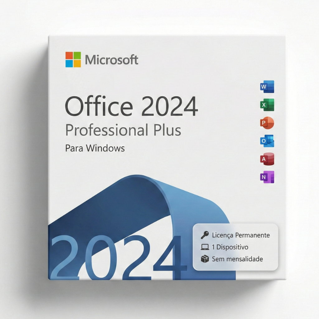 Microsoft Office 2024 Profissional Entrega Física Nota Fiscal