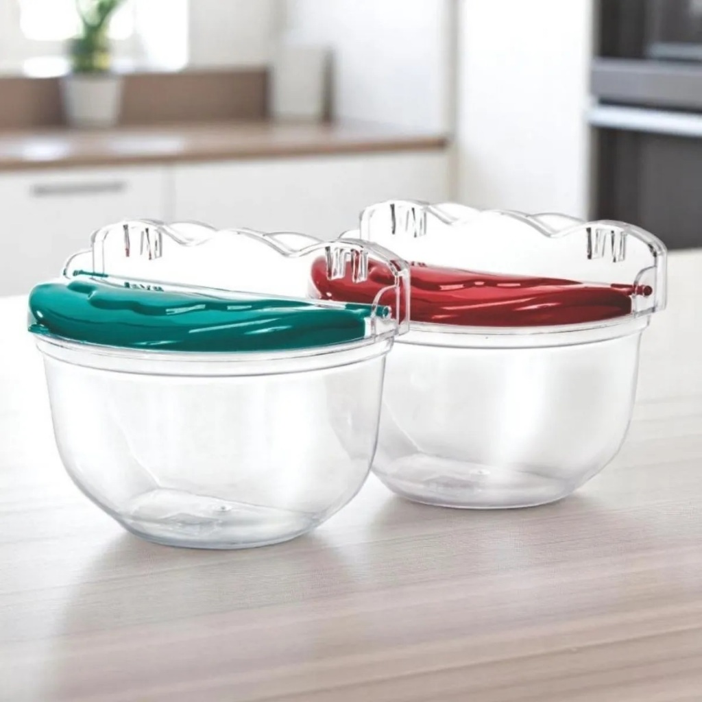 Saleiro de Parede Cristal em Acrílico ErcaPlast 600g em Oferta na Shopee