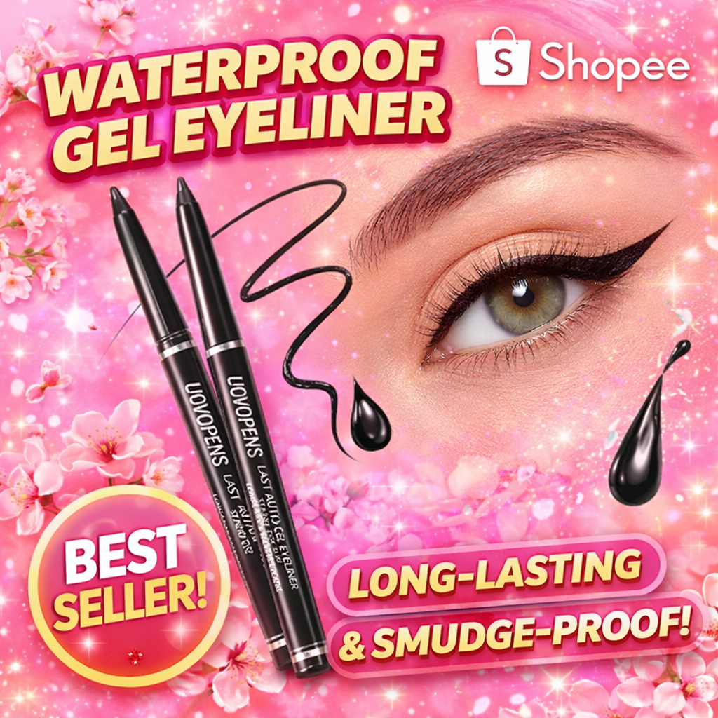 Lápis Delineador Uovopens Colorido ✨ Hiper Afiado À Prova d’Água Longa Duração 0,25g | Maquiagem Olhos 🚚🇧🇷
