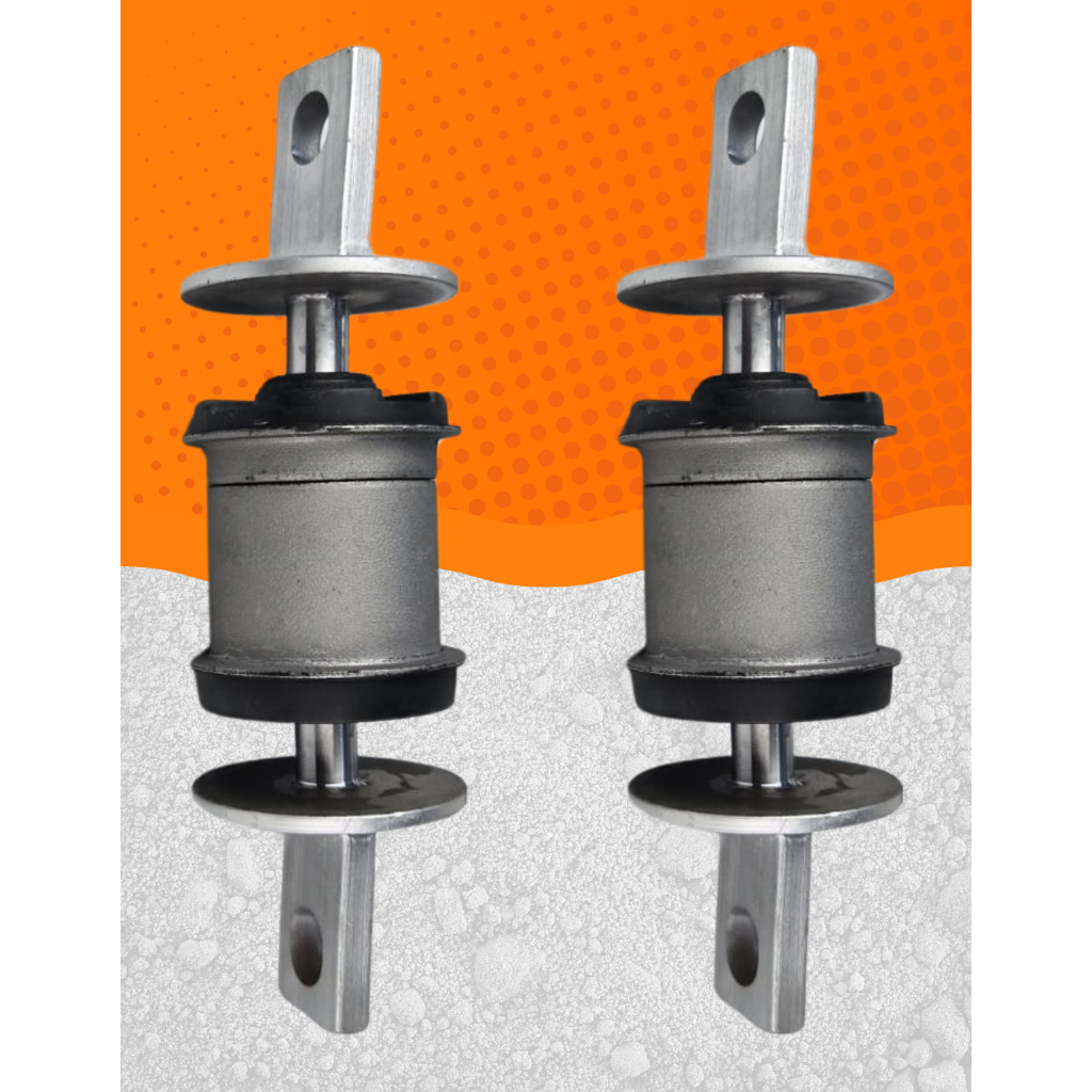 Kit 2 Bucha Braço Facão Quadro Eixo Traseiro Civic 2007 a 2016 CRV 2007 a 2021 Civic G9 2012 A 2016