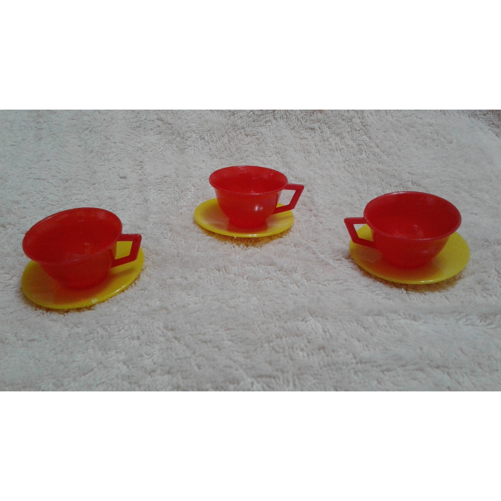 Jogo de Chá ou cafezinho das bonecas panelinhas anos 80