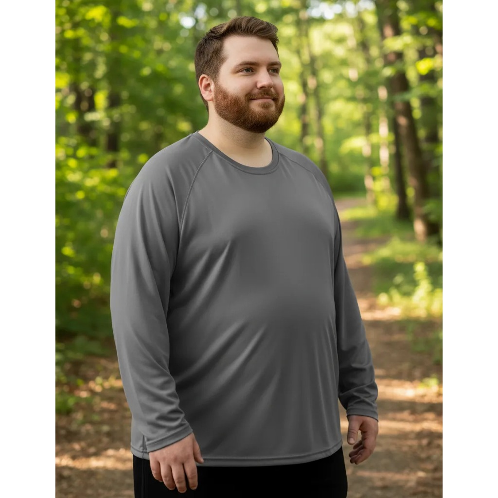 Camiseta Proteção solar Uv50+ Plus Size G1 A G8 segunda pele esports praia pesca ciclismo