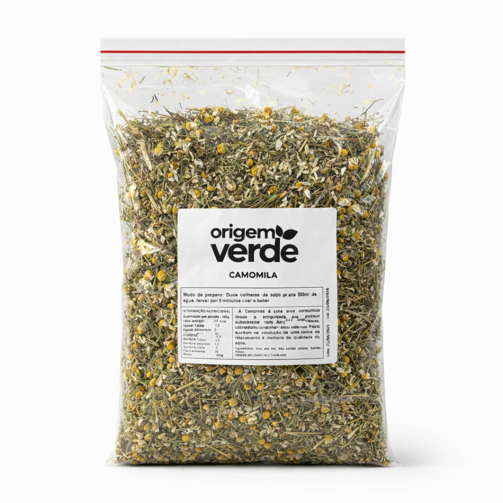 Camomila Flor 100% Natural para Chá - Produto Novo Original