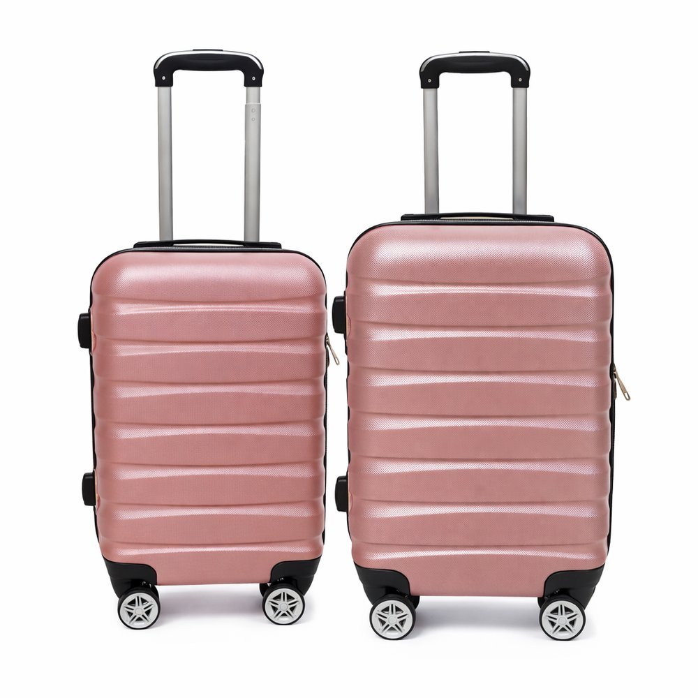 Kit 2 Malas de Viagem Com Rodinhas 18'' e 20'' Malas de Viagem