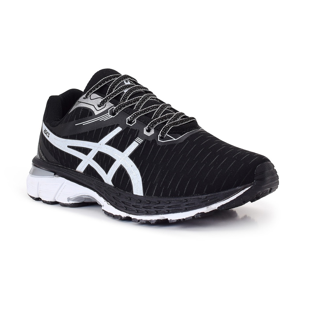 Tênis masculino Gel Esportivo Corrida Caminhada Treino Academia Confortável