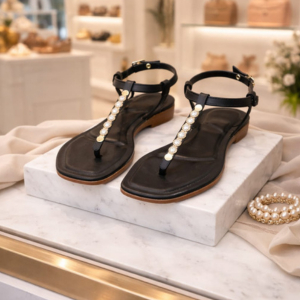 Sandália Feminina |  Rasteira Confortável com Brilho de Strass e Fivela com Regulagem | Facil de combinar| Tam. 34 ao 39