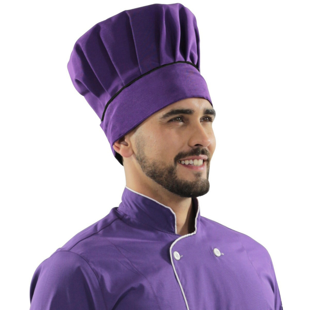 Detalhes do Chapéu Touca Para Chef Cozinha Unissex Cores Lisas Outlet Dr Chef - Fora De Linha