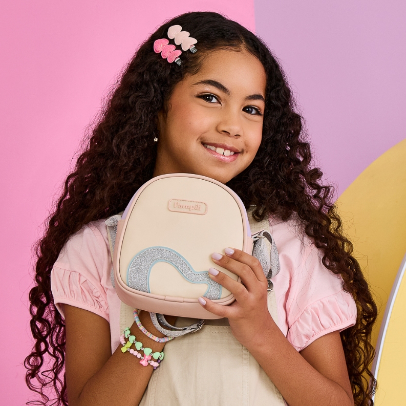 Bolsa Infantil Transversal Coração Pampili