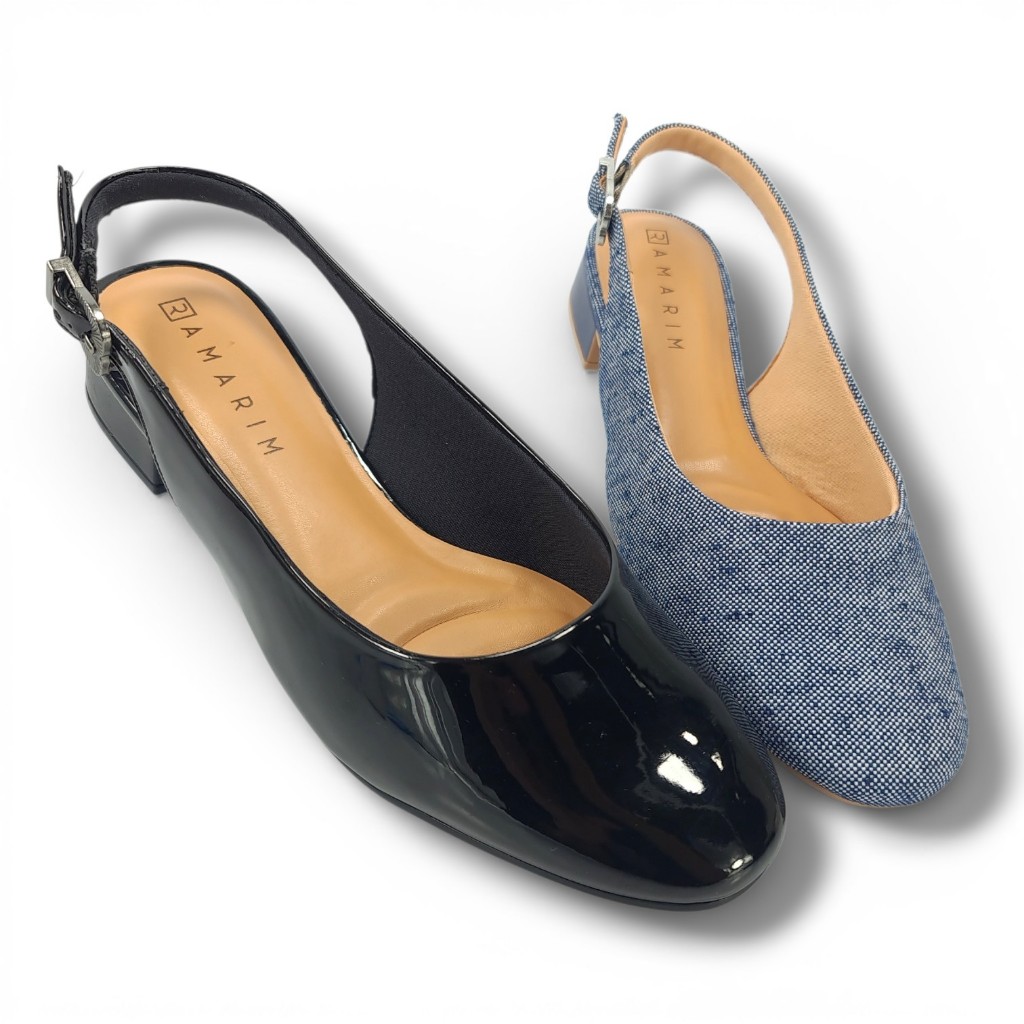 Sapato Feminino Ramarim Slingback 2415221 em Oferta na Shopee