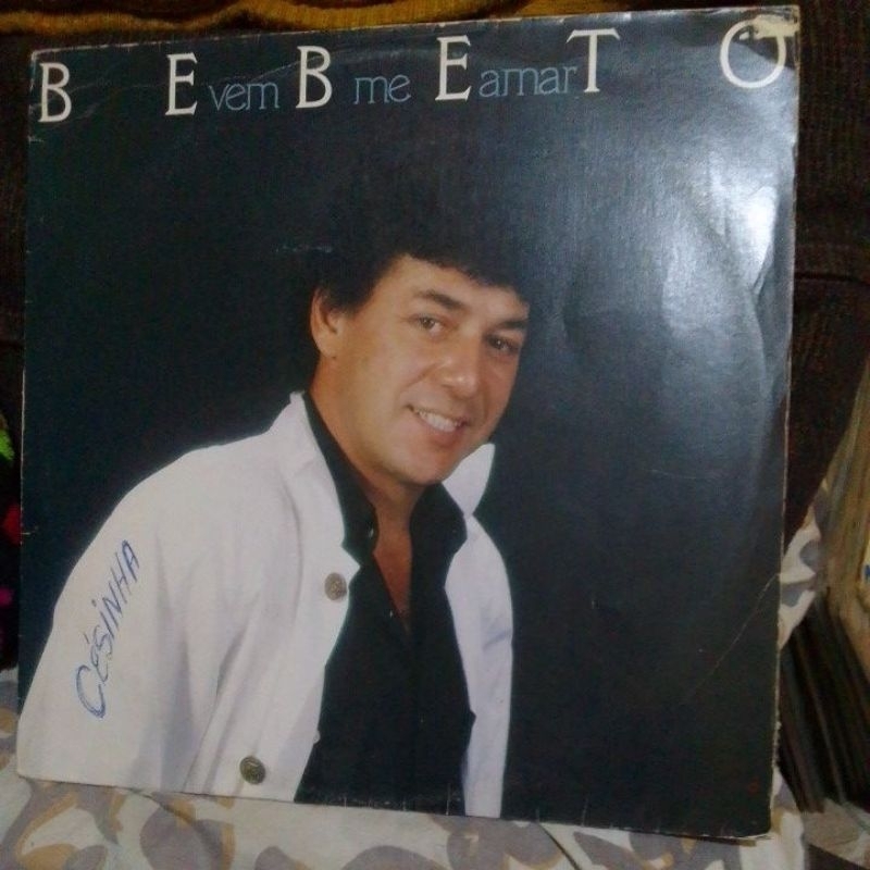 lp vinil - bebeto vem me amar com encarte melodia e samba rock/