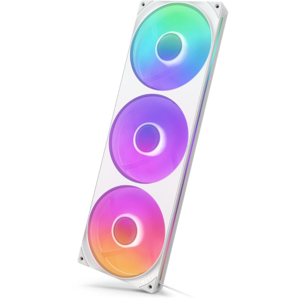 Kit Fan Gamer Nzxt F420 RGB Core 3 Fans Branco Rf-u42hf-w1 Nzxt — R$ 633,00 em Shopee