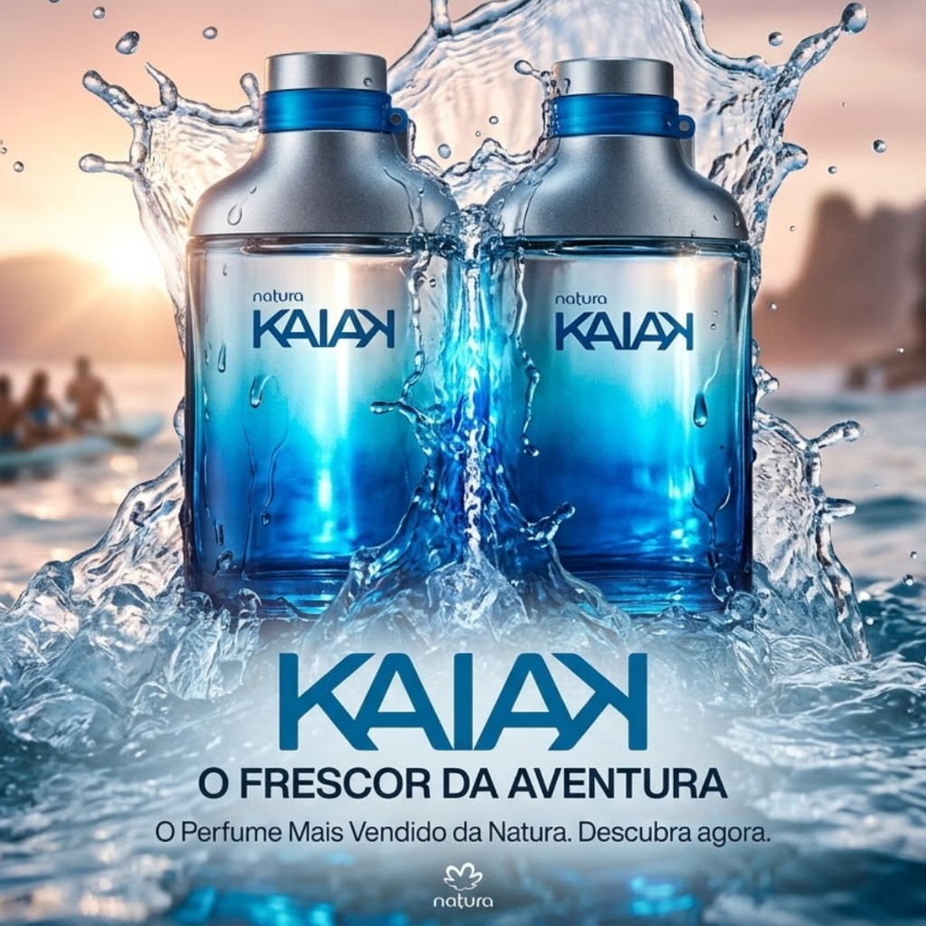 Kit De 1 Ou 2 Perfumes Kayak Masculino 100ml Frescor Intenso Alta Fixação | Pronta Entrega em Oferta na Shopee