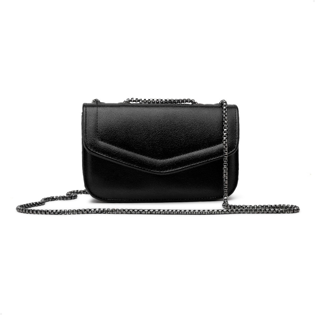 Bolsa Transversal Minimalista Basica metalizada verão festa