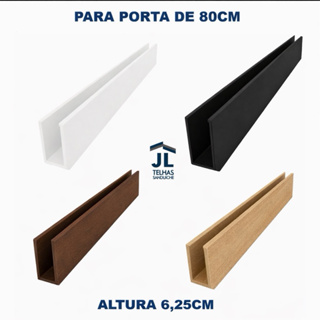 Salva Portas Banheiro Sala Cozinha Quarto 80cm X 6 25mm em Oferta na Shopee